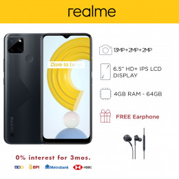 Realme C21Y Mobile Phone 6.5-inch Screen 4GB RAM and 64GB Storage