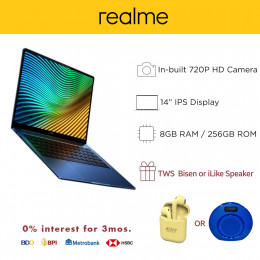 Realme Book i3 Laptop with 8GB of RAM and 256GB of Storage