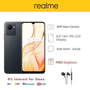 Realme C30s 6.5-inch Mobile Phone with 3GB of RAM and 64GB of Storage