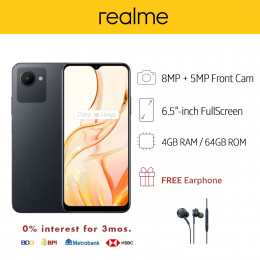 Realme C30s 6.5-inch Mobile Phone with 4GB of RAM and 64GB of Storage