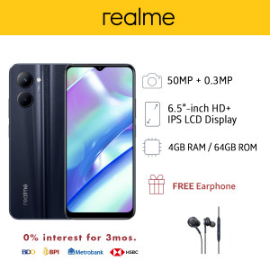 Realme C33 6.5-inch Mobile Phone with 4GB RAM and 64GB of Storage