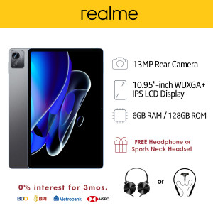 Realme Pad X 5G 10.95-inch Tablet with 6GB RAM and 128GB of Storage