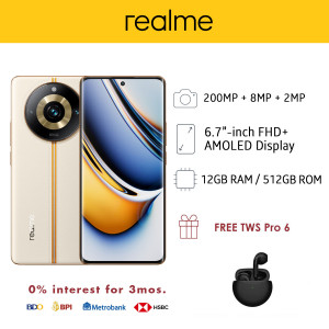 Realme 11 Pro+ 5G Mobile Phone 6.7-inch with 12GB RAM and 512GB of Storage