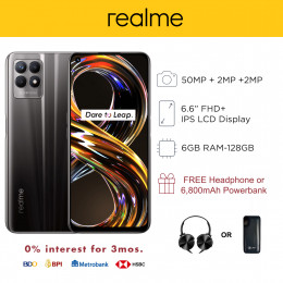 Realme 8i Mobile Phone 6.6-inch Screen 6GB RAM and 128GB Storage