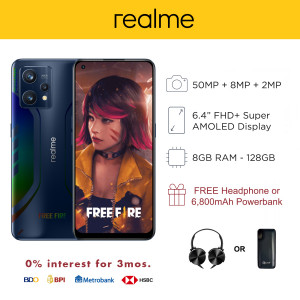 Realme 9 Pro+ Freefire Edition 5G 6.4-inch Mobile Phone 8GB RAM and 128GB